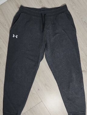 Under Armour Men's Charcoal Gray Jogger Sweatpants Size XL